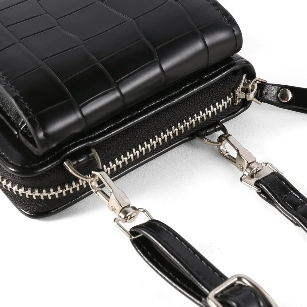 Small Crossbody Cell Phone Bag Wallet with Card Slots for Women Travel Purse